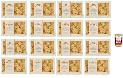 Italian Gourmet Fettuccine N°89 Pasta aus Hartweizen 12 x 500g | Trafilata al bronzo / bronzegezogen, raue Oberfläche, kochfest, ideal mit, Gesamtnettogewicht 6 kg + Kostenlos Polpa 400g