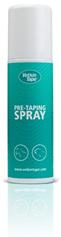 VetkinTape Spray Clean Coat Pre-Taping Spray 200ml | 70% Alcohol Spray | Improves Adhesion of Kinesiology Tape | Skin-Friendly Composition | Degreases The Coat | for Animal Uses