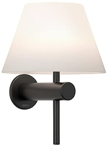 Astro Bathroom Wall Light, Metal, 40 W, Matt Black
