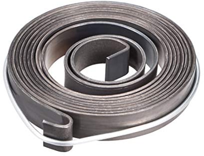 sourcing map Rückholfeder 1540mm 64x10x1,2mm Bohrmaschine Feder Spulen Rückdrückfeder Rückzugfeder Zubehör für Tischbohrmaschinen Staubsauger