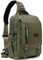 Nicgid Sling Bags Brust-Schulter-Rucksäcke, 13,3'' 14,1'' Laptop-Rucksack Crossbody Messenger Bag Travel Outdoor (Armeegrün, 13,3 Zoll)