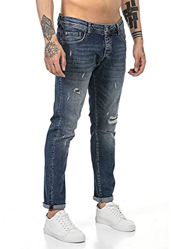 Redbridge Jeans für Herren Hose Denim Pants Used Look Destroyed