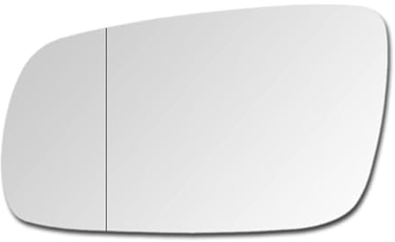 Ersatzspiegelglas Spiegelglas zum Kleben Außenspiegel Links Asphärisch passend für VW GOLF IV 1997-2004