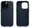 MOFT Magnetic Case for iPhone 14 Pro, Vegan Leather Snap Phone Case Compatible with MagSafe, Scratch and Dirt Resistant, Navy Blue
