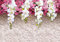 wandmotiv24 Fototapete 3D Blumen Orchideen Muster Stuck Relief, 300 x 210 cm - selbstklebende Vliestapete 150g, Wanddeko, Wandbild, Wandtapete, Abstrakt Blüten Ornamente M6093