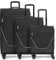 Stratic taska Koffer Set | Trolley Weichgepäck - Handgepäck Koffer mit 4 Rollen Einer Dehnfalte, Kreuzpackgurt, arretierbarer Griff und Zahlenschloss | 38-41L / 69-74L / 108-118L
