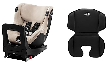 Britax Römer Kindersicherheit 2000035798 Sommerbezug Swingfix/Dualfix (M) i-Size/iSense, beige, 416 g & Original Zubehör I KOMFORTEINSATZ Gruppe 1 I Schwarz
