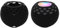 kwmobile Silicone Case Compatible with Apple Home Pod Mini - Case Protective Mini Speaker Cover - Black