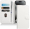 JETech Wallet Case for iPhone 15 Pro 6.1-Inch, Shockproof PU Leather Magnetic Flip Cover with Card Holder, Stand Feature and Full Camera Protection (White Titanium)