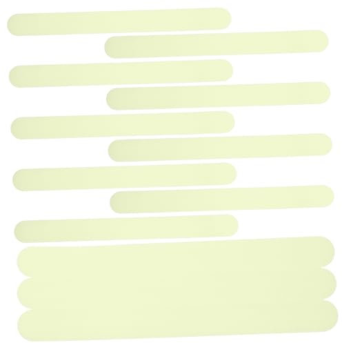 CAXUSD 24pcs Anti Slip Tape Luminous Strips Glow Dark Reflective Tapes Stairs Non-skid Stickers for Indoor and Outdoor Use