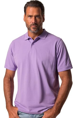 JP 1880 Herren große Größen Übergrößen Menswear L-8XL bis 8XL, Poloshirt, Oberteil, Knopfleiste, Hemdkragen, Pique, 702560