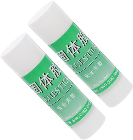 VILLCASE Student Solid Glue Sticks 36g White Glue Sticks Safe Sturdy for School Office Craft Adhesive Stick