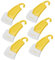 TIDTALEO Lot De 6 Spatules De Nettoyage Flexibles En Silicone Pour Wok Pour Le Nettoyage Des Casseroles Pour La Maison Le Petit Commerce Pour Gratter Les Taches Pour En