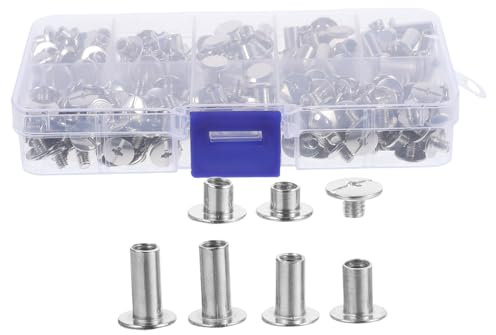 DIYEAH Remaches De Cuero Redondos Tachuelas Punk Para Ropa Accesorios De Manualidades