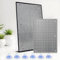 Pellicola per Vetri Finestre, Pellicola Isolante in Foglio di Alluminio, Pellicola di Vetro Termoriflettente Privacy, per Camera Da Letto Ufficio E Cucina A Tutte Le Finestre(Black,30x70 cm)