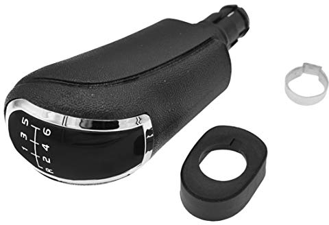 HZTWFC 6-Gang-Schaltknauf-Stiftgriff für Mercedes Benz C-Class W203 S203 - W202 BJ 93-01 - A-Class W168
