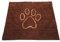 Dog Gone Smart Dirty Dog Fußmatte, Mikrofaser, super saugfähig, maschinenwaschbar mit Rutschfester Unterseite, groß, Mokka-Braun