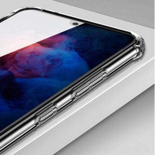 GANAN Coque pour Samsung Galaxy A40 Angles Renforcés, Bumper de Protection Transparente Claire, Housse Silicone Souple Flexible (A40, Transparent)