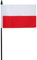 FlagSuperstore - Bandiera piccola della Polonia, 15,2 x 10,2 cm