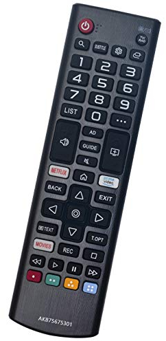 ALLIMITY AKB75675301 sub AKB75675311 Remote Control Replace for LG LED HDR TV with Netflix 49UM7400 55UM7000 55UM71007 55UM7100 55UM7400 60UM71007 60UM7100 65UM7000 65UM7100 65UM7400 70UM7100
