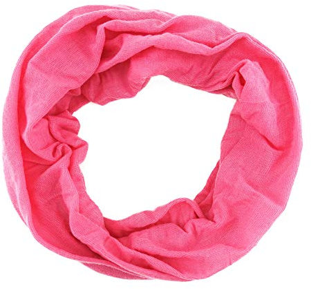 TigerTie Multifunktionstuch in altrosa uni -Tuch - Schal - Schlauchtuch - Wundertuch, Gr.48 cm x 48 cm (Umfang)