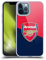 Head Case Designs Offizielle Arsenal FC Logo Blau Und Rot Wappen 2 Soft Gel Handyhülle Hülle kompatibel mit Apple iPhone 12 Pro Max