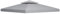 Outsunny 3 x 3(m) Gazebo Canopy Roof Top Replacement Cover Spare Part Light Grey (TOP COVER ONLY)