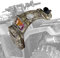 MYDAYS Satteltasche, Telefonaufbewahrung für Quad, Buggy, Schneemobil, Motorrad (Camouflage 1)