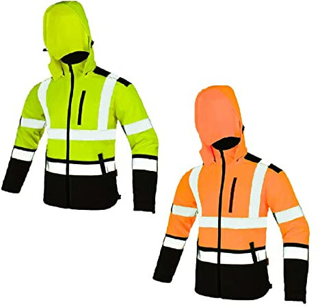 Art.Master Softshelljacke SoftRef Orange mit Kapuze XXL