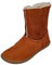 KOEL Damen - Lammwolle Barefoot Stiefel Freya- Cognac, Größe:37 EU