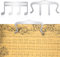 2 Metall Musikbuch Clip, Noten Clip Musik Noten Halter Notenbuch Clip für Das Spielen Im Freien, Notizpapier, Bücher, Klavier, Gitarre, Violine, Keyboard (Silber)