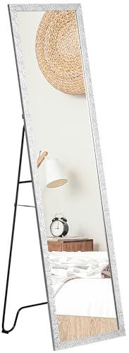 HOMCOM Full Length Mirror Free Standing Mirror Dressing Mirror for Dorm Home