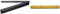 Metrica Glasfaser-Massstab 2 m, schwarz, 18030 & Hultafors Glasfaser Zollstock gelb G59-2-10, 200004, Wasserfester 2m Gliedermaßstab in Profiqualität