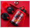 FASHION YO Spiderman Bouteille d'eau réutilisable pour enfants, 520 ml en polypropylène avec deux couvercles, anti-fuite, avec couvercle à paille, sans BPA (Spiderman)