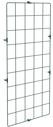 Flexigro® Plant Support Rectangular Panel – Modular Trellis System for Climbing Plants – 1m x 0.5m Green Plastic-Coated Steel Mesh – Ideal for Roses & Wall Mounting – 2 x Rectangular Panels