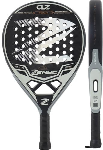 AMA Sport Pala de pádel de pádel de fibra de carbono Pop Tennis Paddle Paddleball Raquetas 3K, 12K, 18K, Full Carbon (P01)