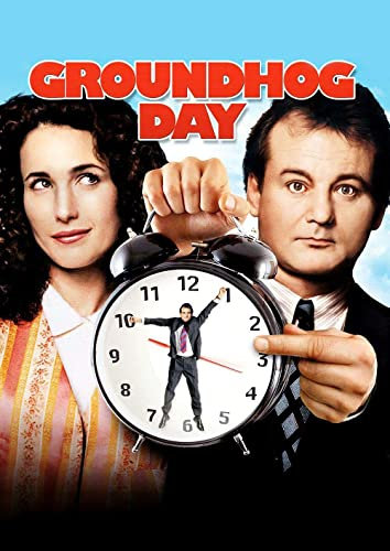 RAAMKA Leinwand Druck Poster Senza Cornice Groundhog Day Classic 90s Movie Posters Home Furniture Decorativo Soggiorno Camera da letto 60x90cm
