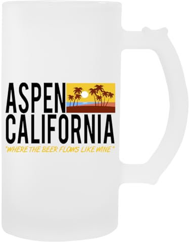 Kwantees Aspen Kalifornien Glas Bierkrug Umweltfreundlicher Getränkebecher Glass Beer Mug Eco-Friendly Beverage Cup