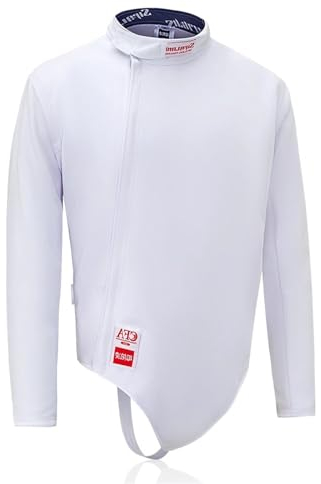 JUNYOHOA 450N-Fechtbekleidung, Fechtoberteile, Fechtschutzkleidung, Fechtausrüstung for Kinder und Erwachsene (Color : Right Hand, Size : 40#)