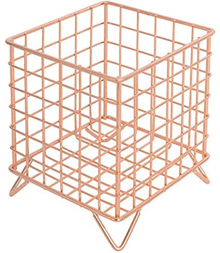 EliteKoopers 1Pcs RoseGold Coffee Pod Holder, Capacity K Cup Holder Espresso Pods Holder for Counter, Coffee Pod Organizer