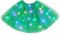URAQT Jupe Tutu LED pour Femme, Jupe Tulle Femme Adulte Adolescent Parti Ballet Danse Fancy Dress Halloween Costume(Vert Herbe