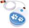 Dog Fountain Step On, Hand Activated Dog Water Toy, Pet Drinking Dispenser Drinking Sprinkler, Outdoor Fresh Water Feeder with Hose for Small & Large Dogs Cats