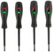 HUAREW Cacciavite tester di tensione, Cacciavite Magnetico 2 in 1 ad Alta Coppia, cacciavite magnetico tester di tensione,Strumenti Cacciavite Tester Elettrico,Set Cacciavite Tester Tensione(4 Pezzi)