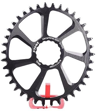 ZHAOQIN Platos para Bicicletas Plato Ovalado 30T 32 34 36 38T Montaje Directo Estrecho y Ancho Plato De Bicicleta(32t)