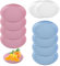 duisoad 10 Piezas 19 cm Platos de Plástico Platos, Platos Plastico Duro Reutilizables para Postres, Snacks, Fideos, Picnics, Camping, Libre de BPA, 3 Colores