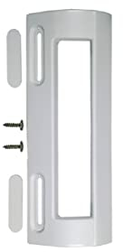 Tirador universal para puerta de congelador (20 x 6 x 4,5 mm), color blanco