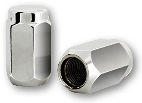 20 Radmuttern chrom 14x1,5mm Nuts Muttern mit 60° Konus - Schlüsselweite : 19mm