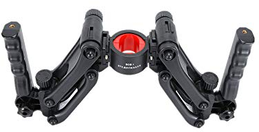 Lookingsky BOB Z-Axis Stabilisator Dual Handle Grip Bracket Holder Compatible with DJI Ronin-S Ronin-SC Zhiyun Crane 2 Weebill s Feiyu AK2000S Beholder EC1 EC2 3-Achsen-Gimbal