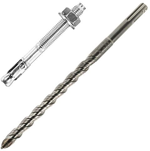 25 Keilanker M12 x 115, ETA Option 1, verzinkt, incl. SDS-Hammerbohrer 12x210/150