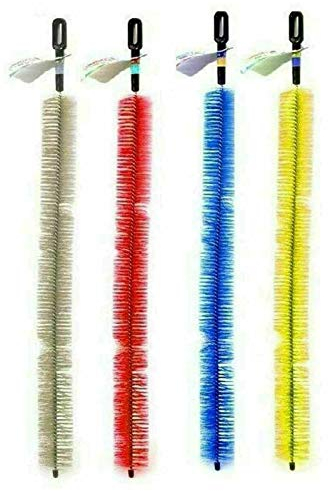 Long Handle Easy Reach Radiator Cleaning Bristle Brush Dust Duster Cleaner Flexible, Radiator Brush,with Bristles, for Better Cleaning 70cm